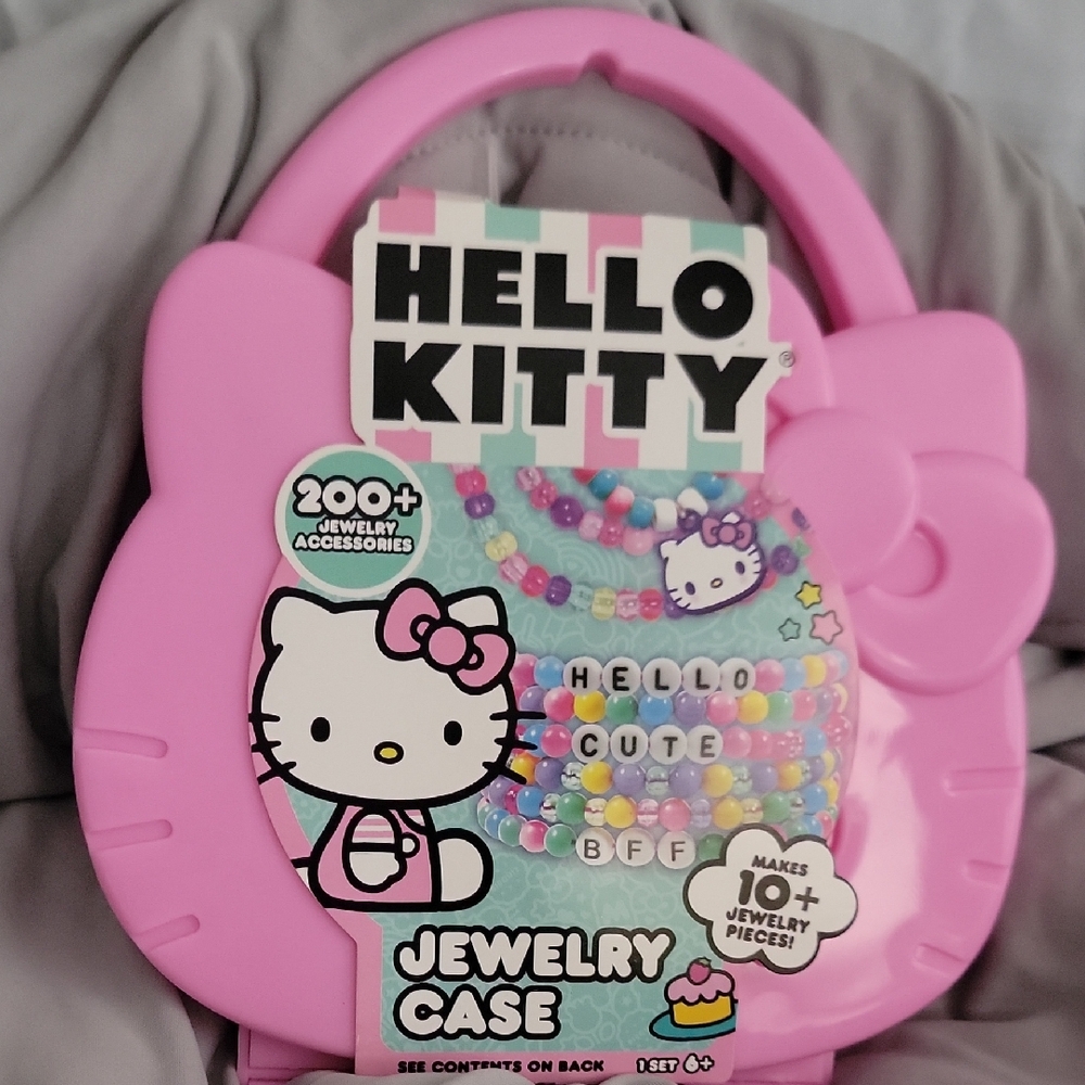 Hello Kitty Pink Bead Set
